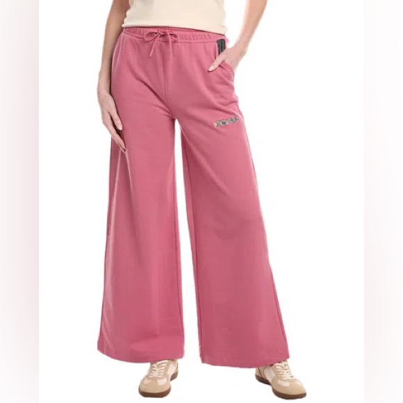 Missoni Wide Leg Sweatpants Womens Size Large Pink Lounge Comfy Pink Luxury